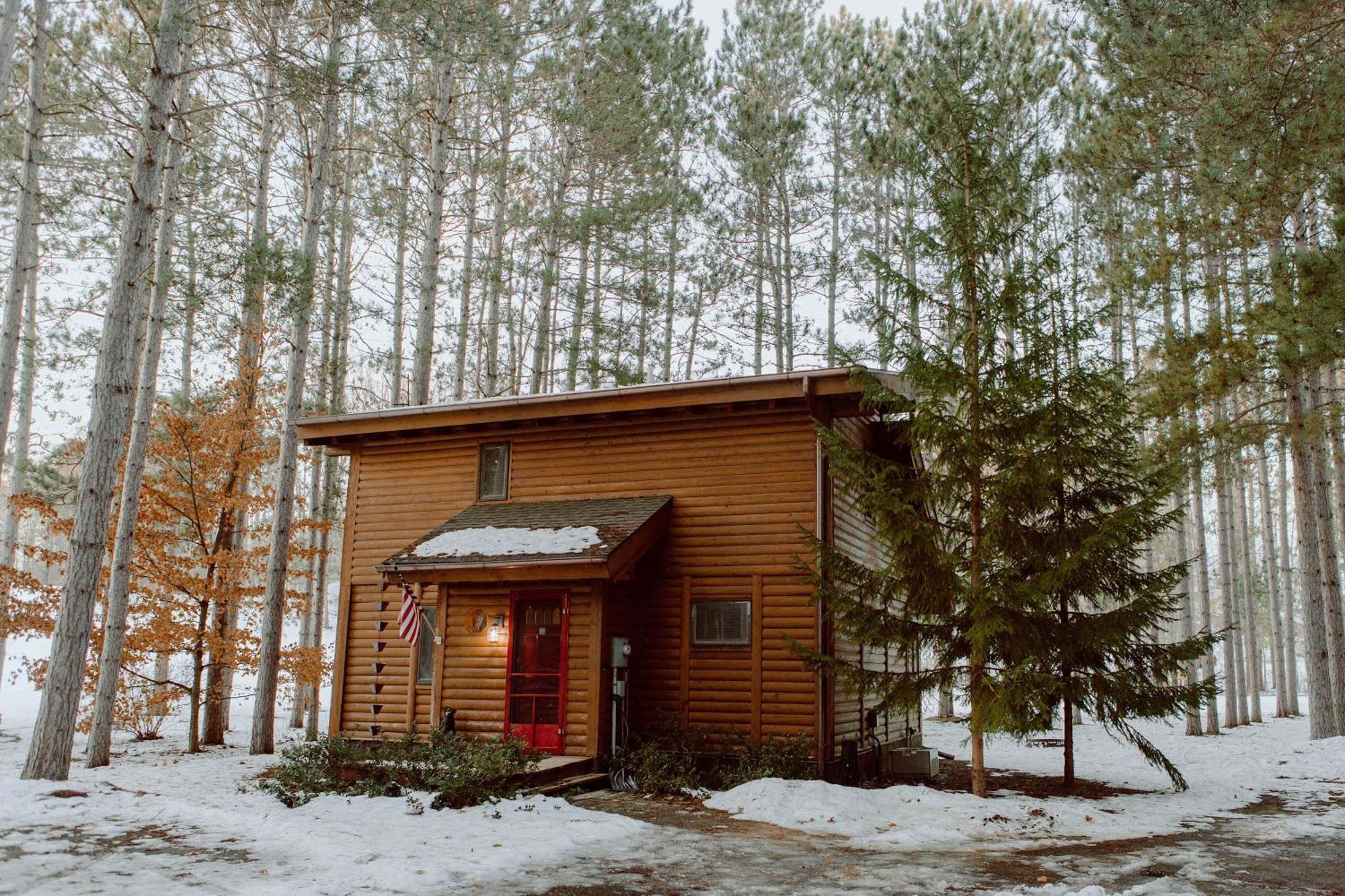 Crystal Mountain Cabin-Shuttle Pass Included! Thompsonville 外观 照片