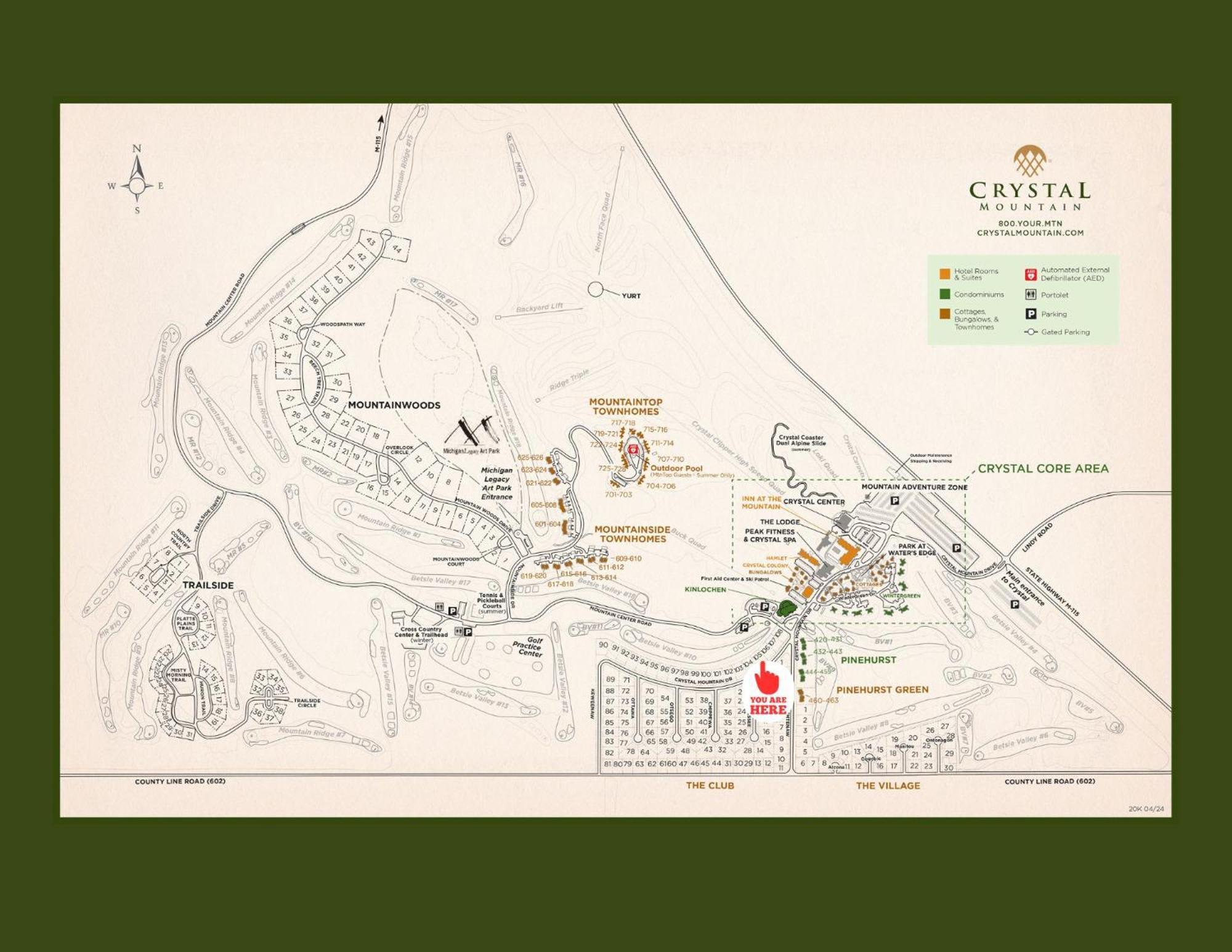 Crystal Mountain Cabin-Shuttle Pass Included! Thompsonville 外观 照片